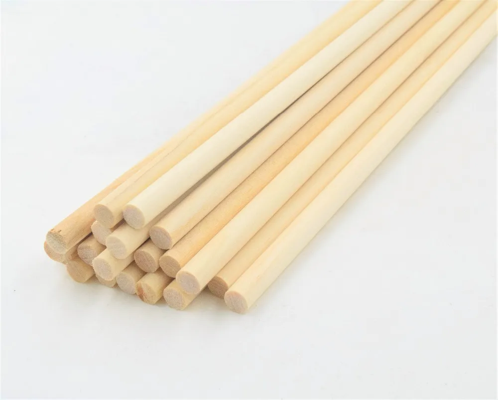 10 шт. деревянные палочки для рукоделия 0 4 х30 см | Дом и сад