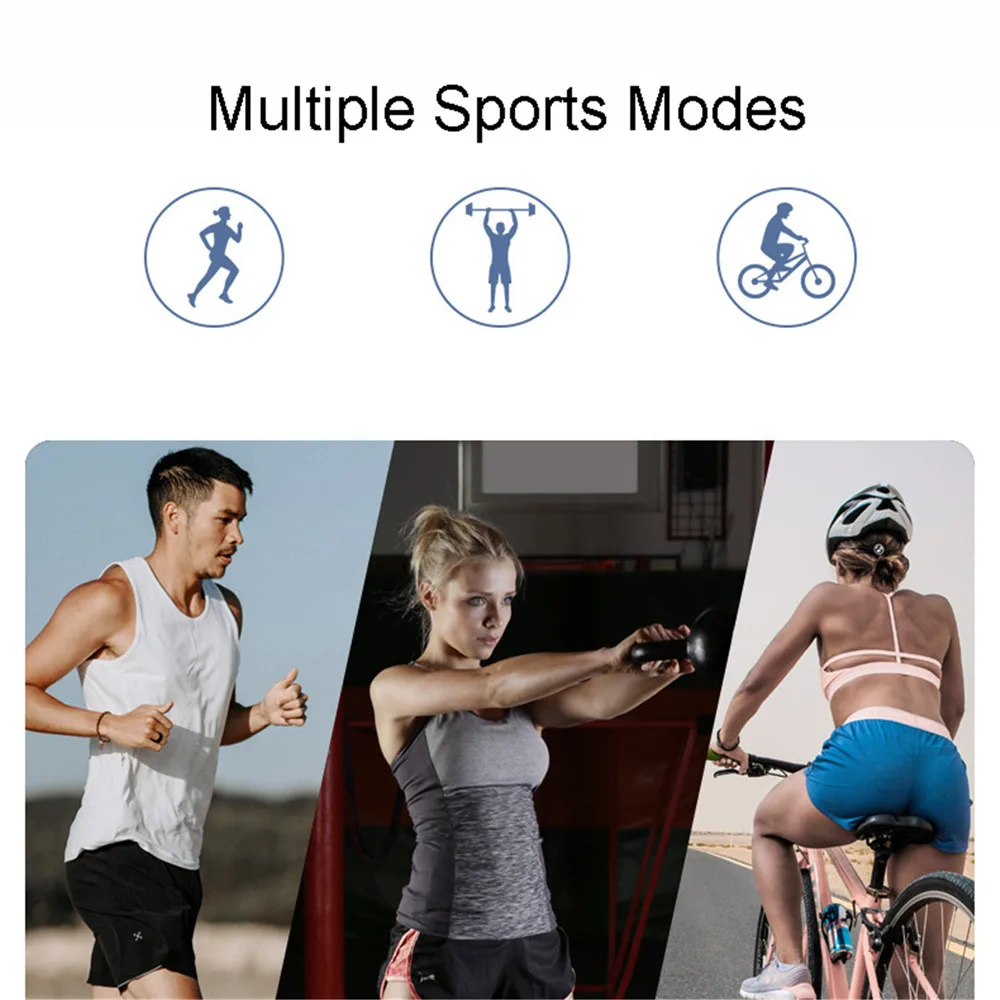

Smart Bracelet Heart Rate Oxygen Monitor P12 ECG PPG SPO2 Blood Pressure Sleep Monitoring Waterproof Bluetooth 4.0 Smart Band