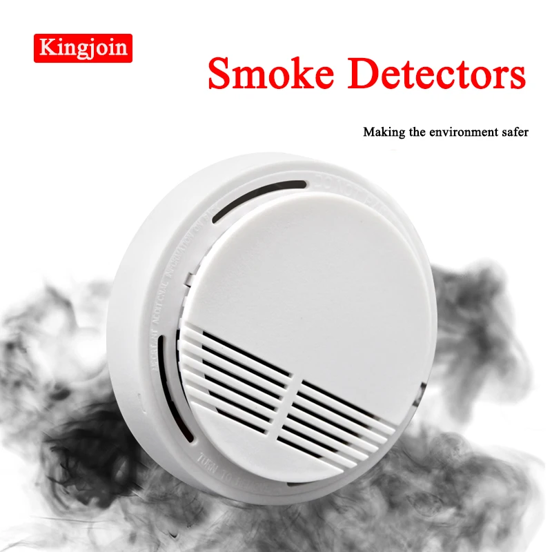 

Smoke detector fire alarm detector Independent smoke alarm sensor for home office Security photoelectric smoke alarm