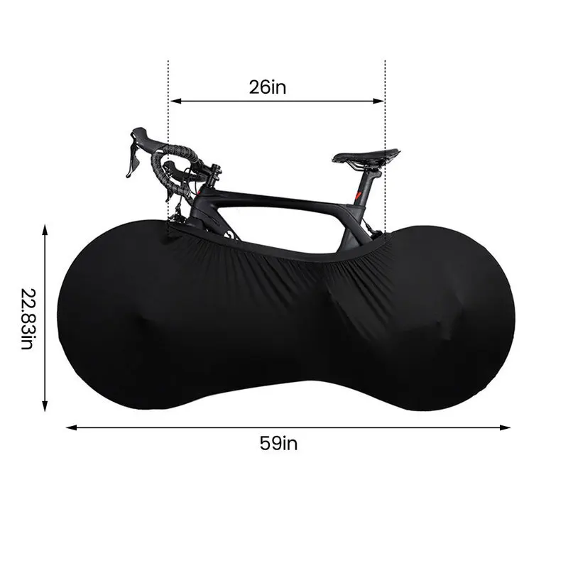 

MTB Road Bike Protector Bicycle Cover Anti-dust Wheels Frame Cover Scratch-proof Cycle Wheel Protective Covers