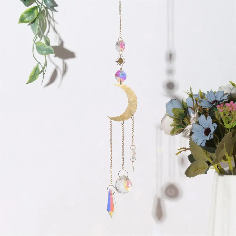 

12 Styles Window Pendant Attractive Stunning Visual Effect Great Colorful Wall Hanging Sun-catcher Prism Ball