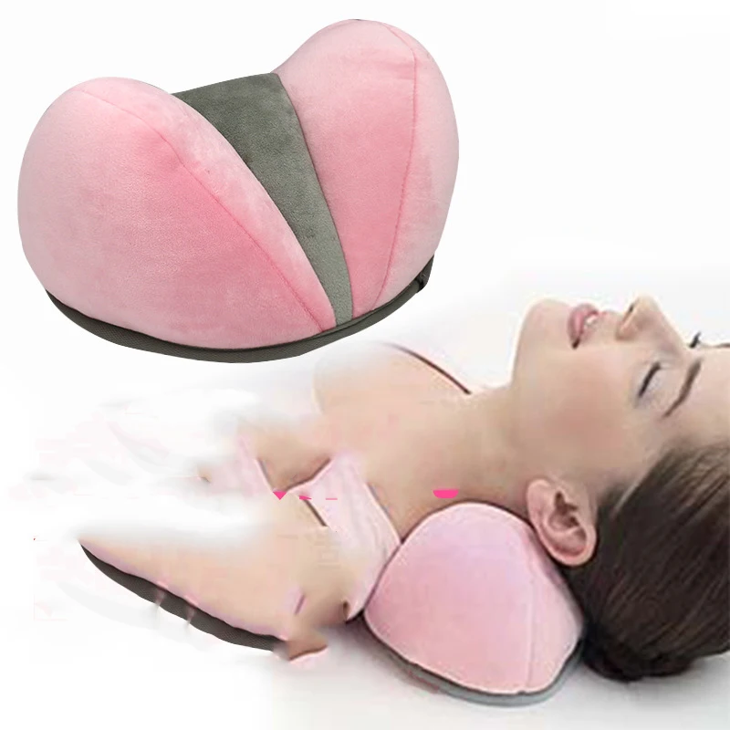 Эргономичный дизайн подушка для шеи путешествия в форме сердца Мягкий PP Хлопок