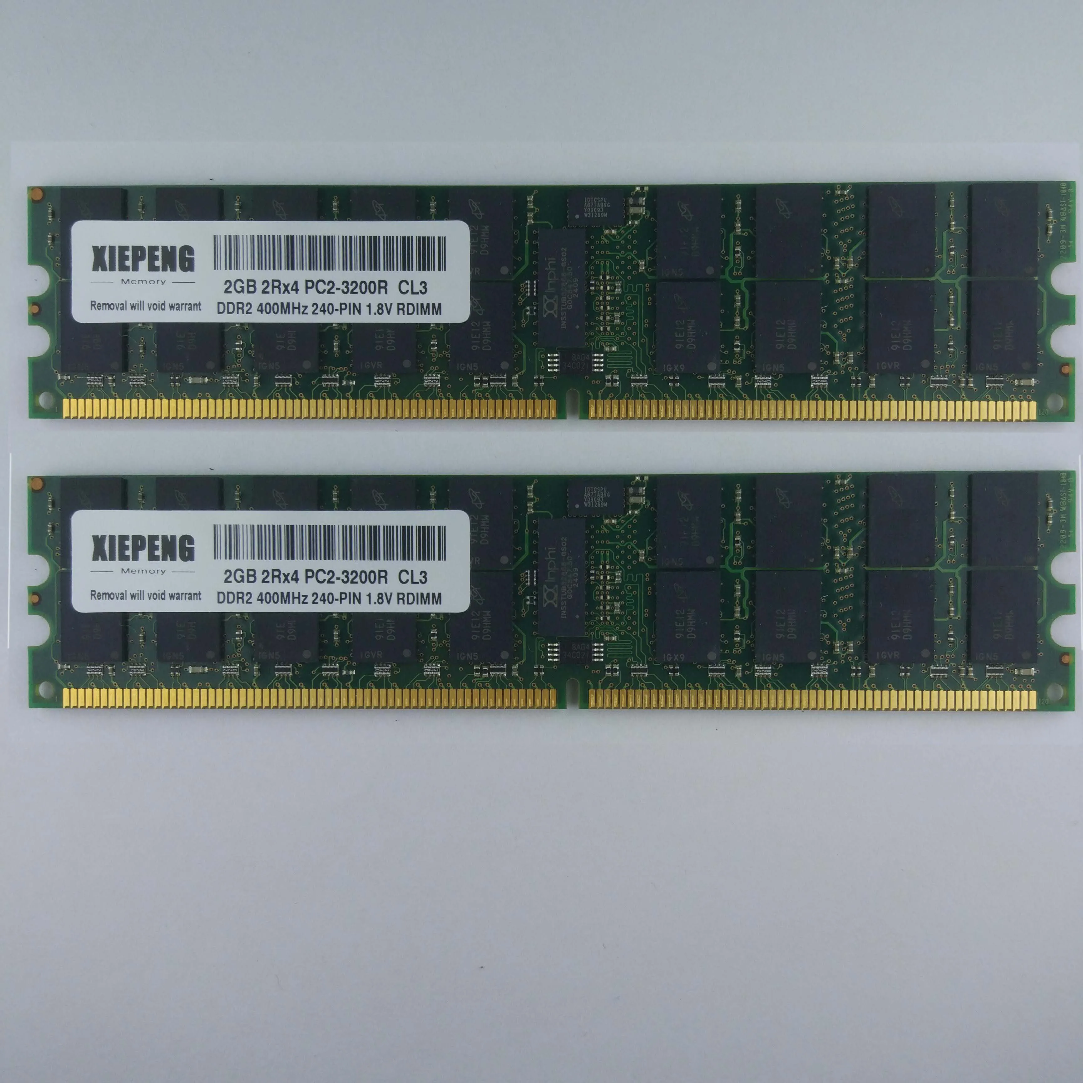 Серверная RAM ОЗУ 4 Гб 2Rx4 PC2 3200 16 ГБ 8 DDR2 400 МГц | Компьютеры и офис