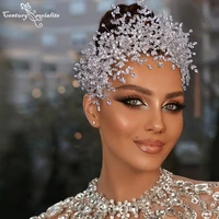 wedding crowns for bride 2021 rhinestone hair jewelry gifts tiaras crystal hair accessories women headband bridal headwear