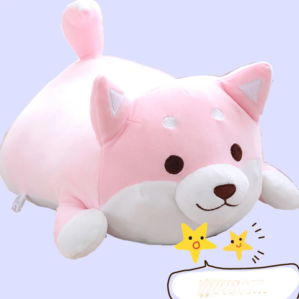 Милая Doge Сиба ину собака японская кукла игрушка плюшевая корги Акита Подушка