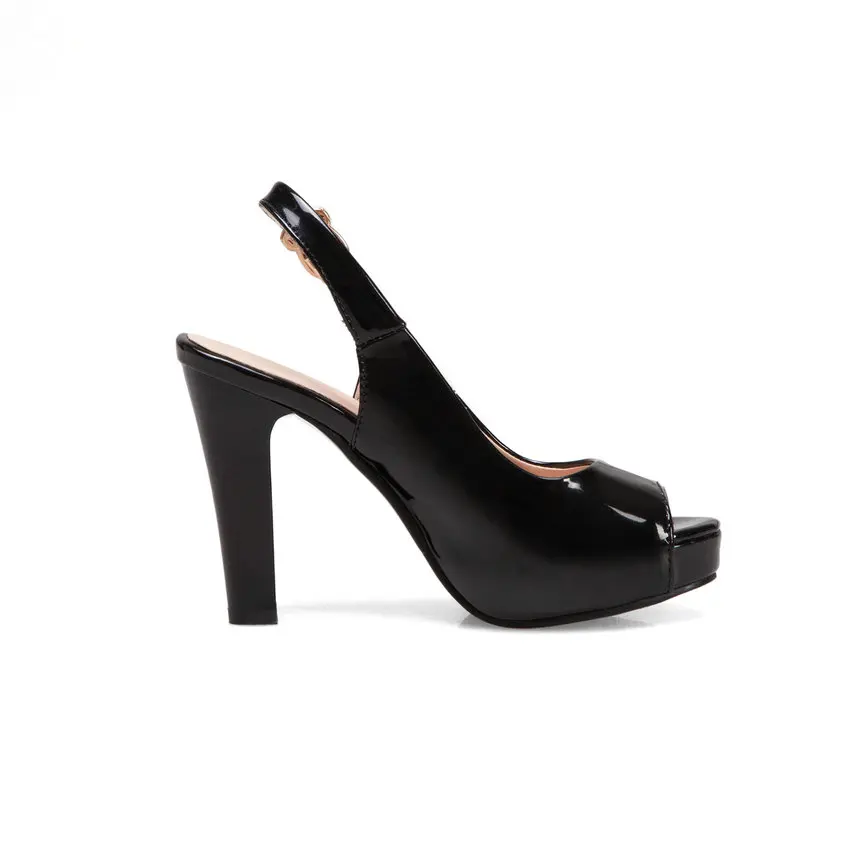 Женские босоножки с пряжкой на ремешке ESVEVA Летние Элегантные Босоножки открытым