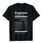 Рубашка с этикеткой инженерной информации, забавная Милая футболка с надписью Gag Gift вечерние, Мужская футболка в стиле хип-хоп, хлопковая футболка на заказ