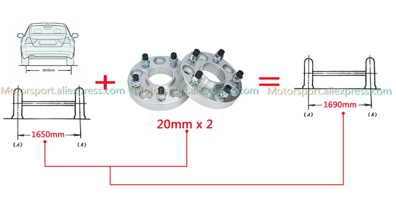 2 шт 20 мм PCD 5x114. 3-67,1 мм Расширенный фланец автомобильных колес для Mazda CX-5, CX-7, ATENZA, M-6, M-8
