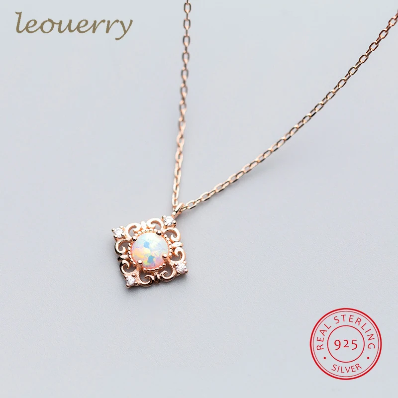 Цепочка женская из серебра 925 пробы с опалом | Украшения и аксессуары