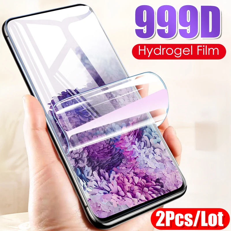 Мягкая силиконовая Гидрогелевая пленка для Samsung Galaxy S20 Note 20 Ultra 10 Lite S10 Plus S9 S8 S7 Edge S10e