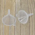 10 шт., прозрачные маленькие пластиковые бутылки с узким горлом # p3