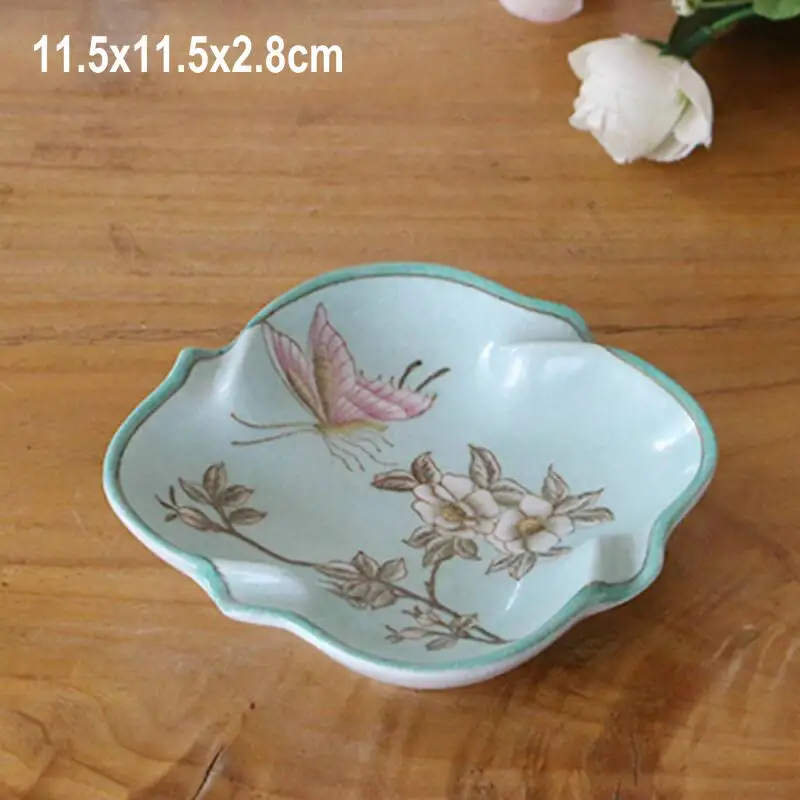 Красивая ручная краска, коллекционное украшение дома, дозатор мыла, Фарфоровые аксессуары для ванной комнаты, набор для ванной комнаты - Цвет: Бургундия