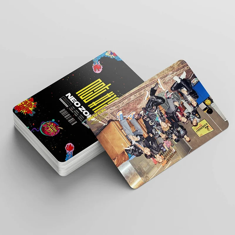 54 шт./компл. KPOP NCT 127 новый альбом HD Фотокарточка самодельная ломо-карточка для