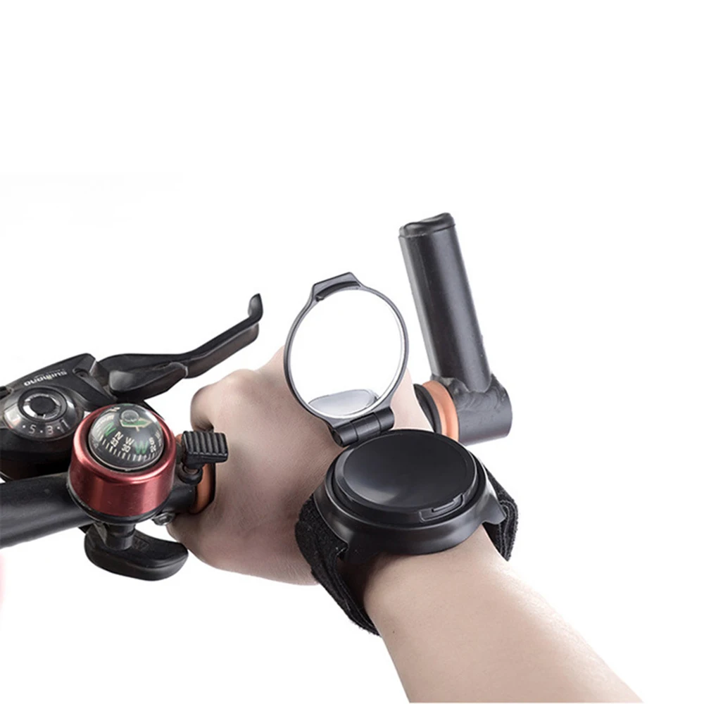 Велосипедное Зеркало 360 градусов Поворот MTB Arm ремешок заднего вида Велосипедный