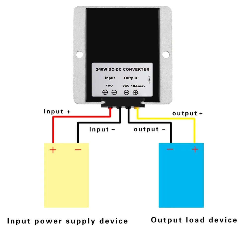DC 12 V to 19V 24V 36V 48V 56V 3A 5A 10A трансформатор регулятор напряжения повышающий
