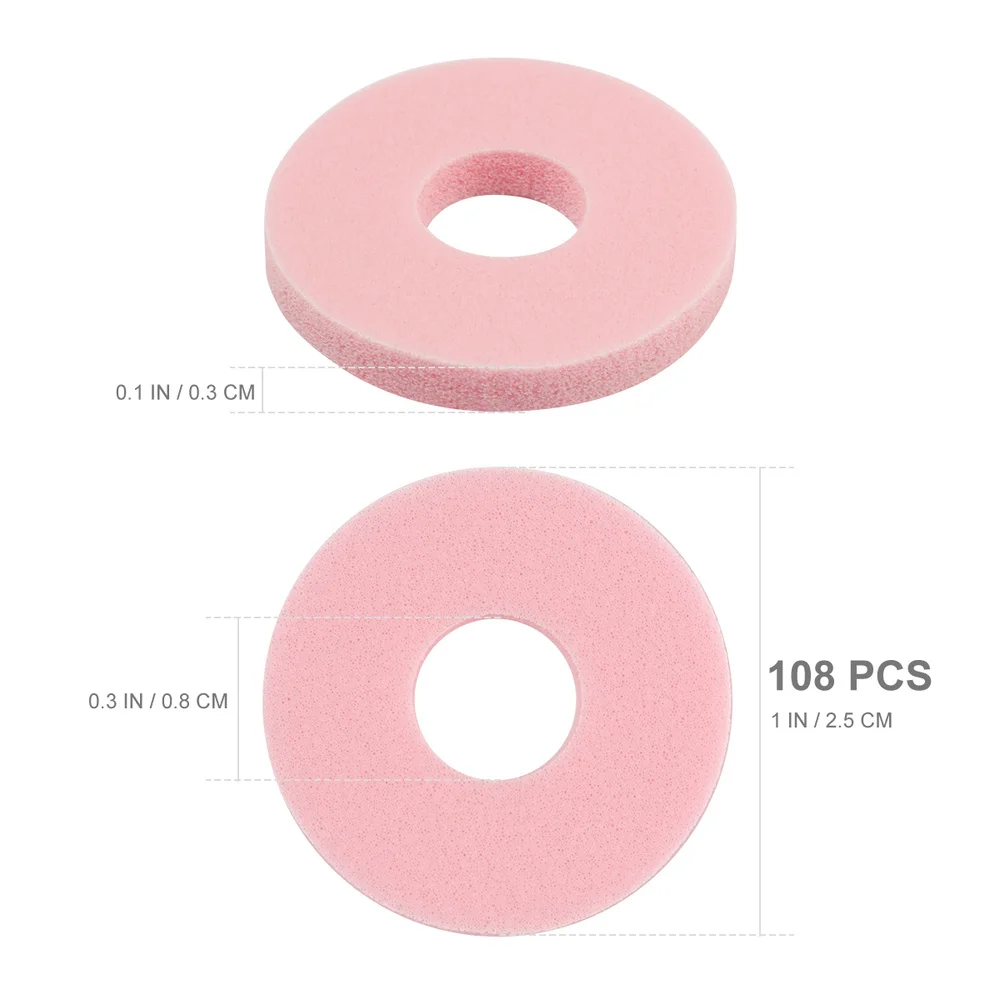 

ROSENICE 12 Sheets 108PCS Self Adhesive Callus Cushions Corn Pads Waterproof Toe and Foot Protectors