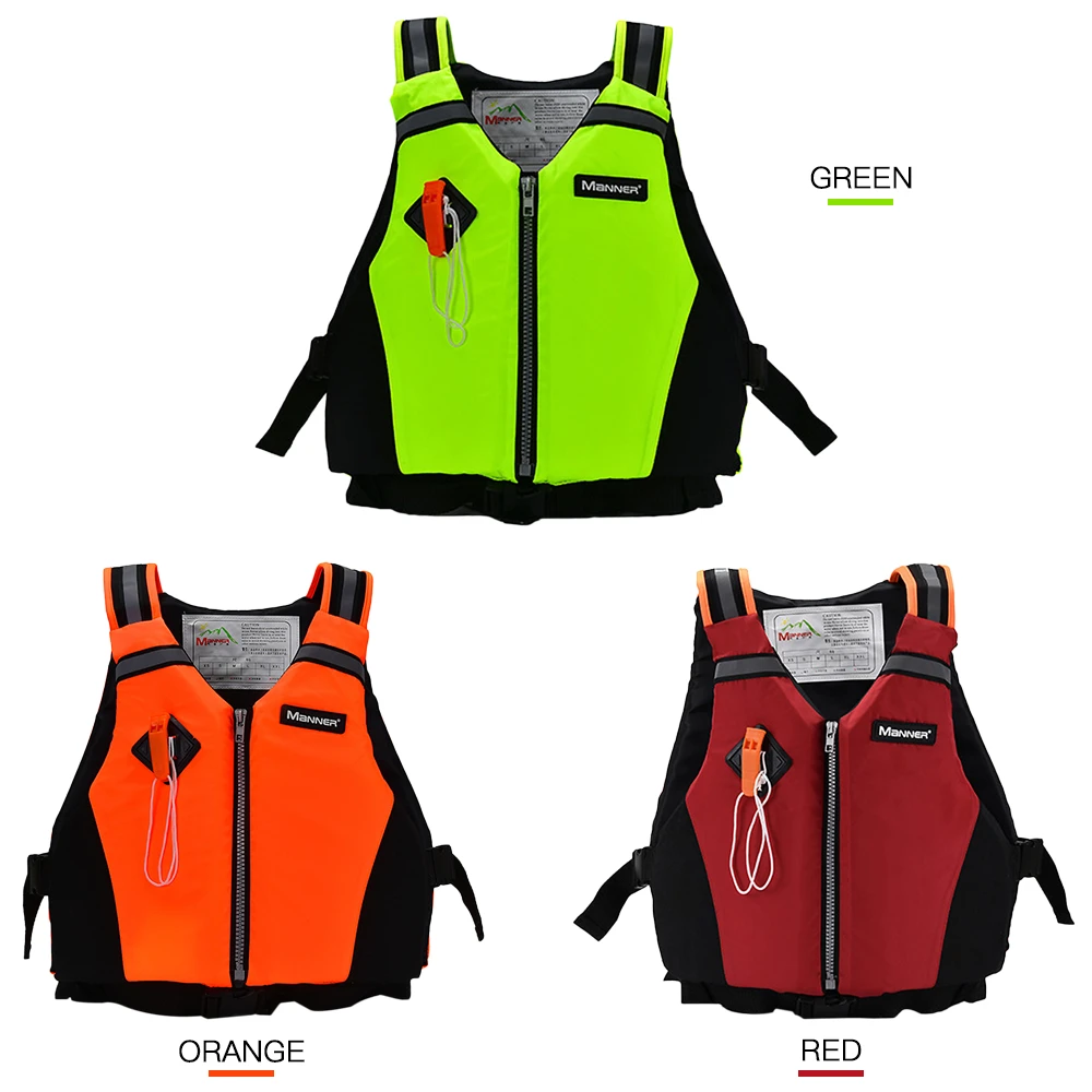 

Swimming Professional Life Vest Men Women Life Jacket Zipper Swim Water Sports Vest Adult Surfing Fishing Equipment 40kg-95kg