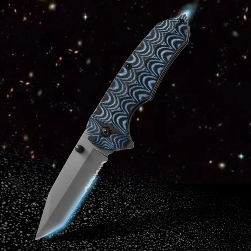 Складной нож из нержавеющей стали 57CR13MOV тактический Практичный Нож для