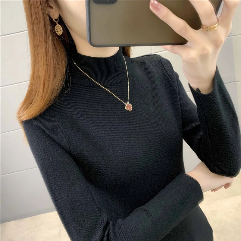 

Room 190656, 2 lines under 4 make pure color [1172] 29 half a turtle neck turtleneck render unlined upper garment
