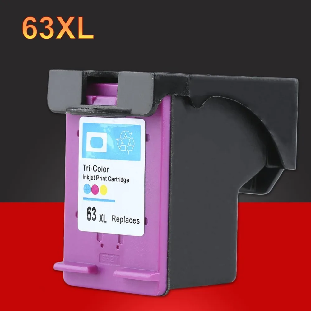 Для hp 63 XL 63XL чернильный картридж Применение для OfficeJet 3830 4650 4655 с чернилами DeskJet 2130