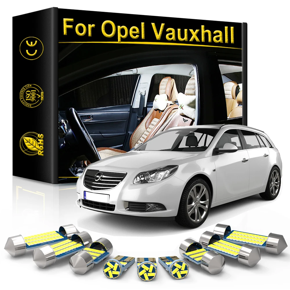 

Interior LED Light For Vauxhall Opel Insignia Combo Vivaro Zafira MPV Frontera Crossland X Mokka Grandland X Vectra Canbus
