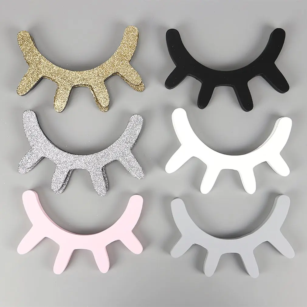 3D Хрустальные настенные наклейки деревянная ресница для детской комнаты