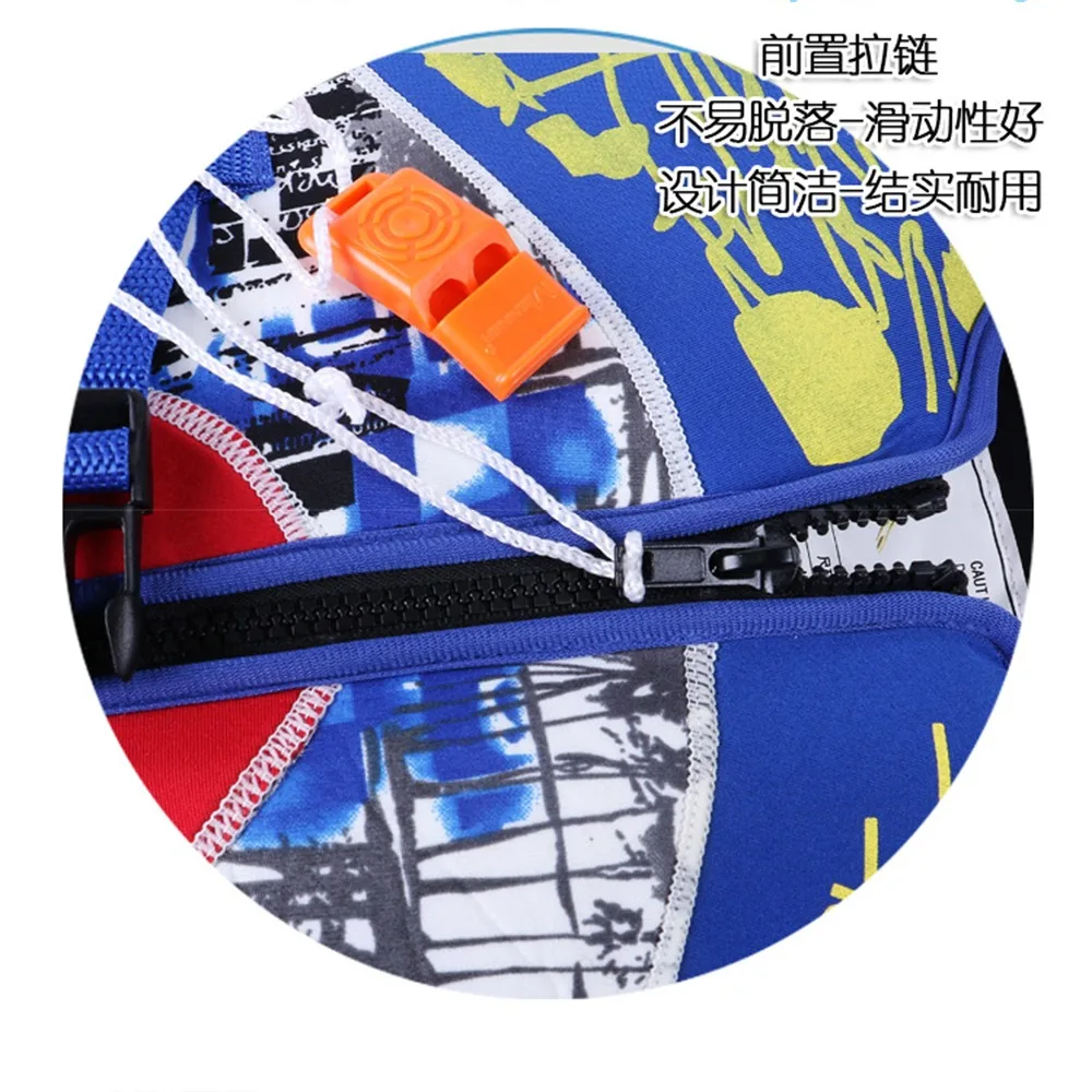 

Kids Life Vest For children Drifting swimming surfing jacket with Survival Safety Whistle Water Sports Foam Life Jacket 4-10year