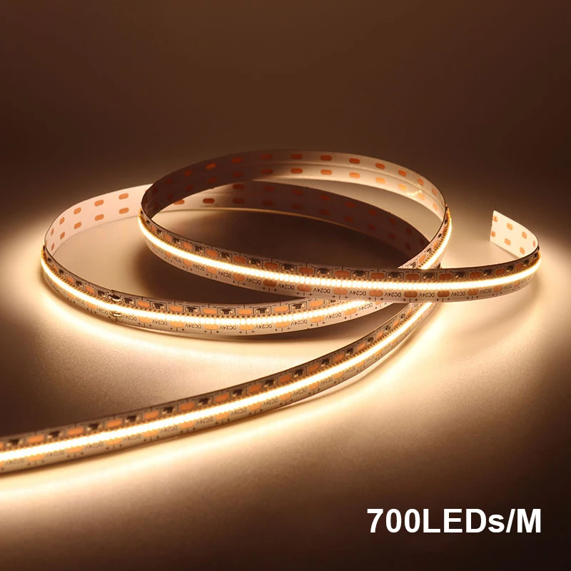 2210 CRI90 Светодиодные ленты DC24V 700Led/м 6000lm на метр гибкая светодиодная лента высокой