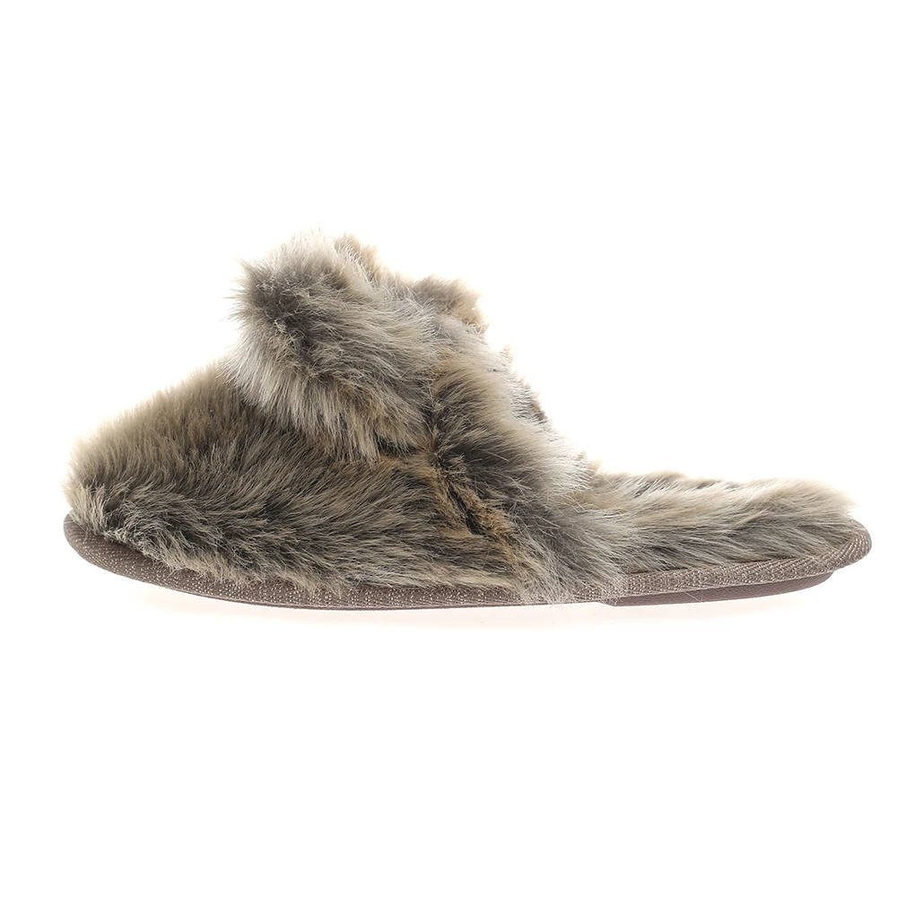 Womens Mens Dog Ears Bear Indoor Slippers Winter Warm Fluffy Slides Fuzzy Memory Foam House Bedroom Slippers