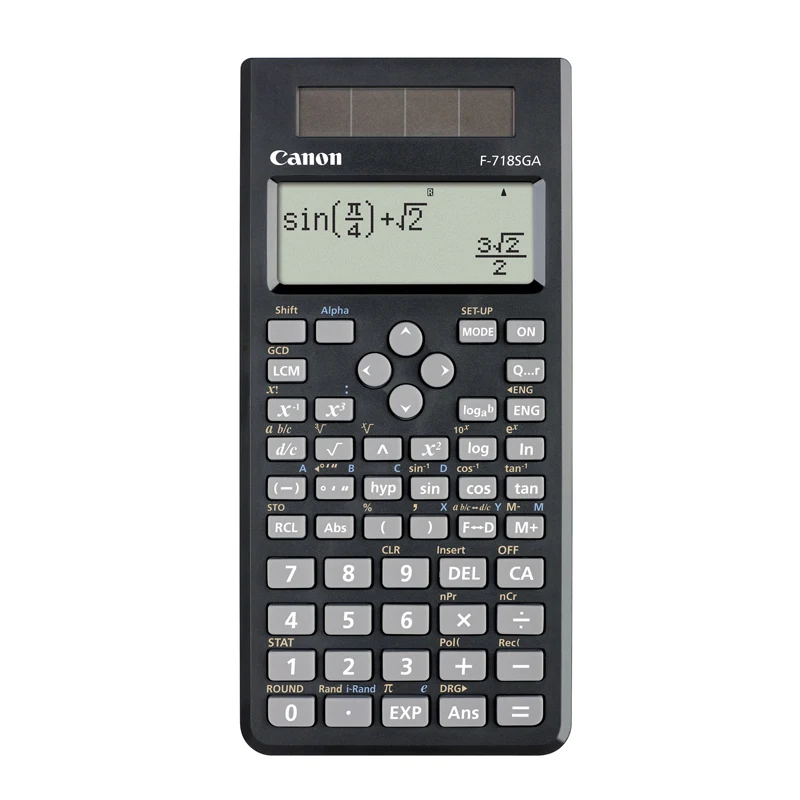 1 шт. Canon F-718S студенческий калькулятор функция науки Калькулятор CANON компьютер
