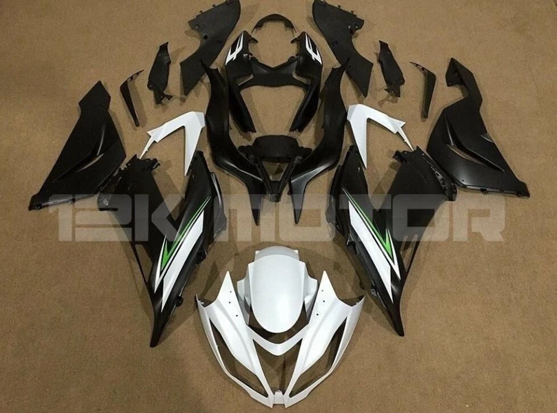 

Комплект обтекателей для мотоцикла из АБС-пластика, 4 подарка, подходит для Kawasaki Ninja ZX-6R 636 2013 2014 2015 2016 2017, черный и белый корпус