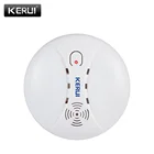 KERUI GS04 433 МГц беспроводной детектор дыма пожарный датчик для G18 W18 GSM Wi-Fi охранная домашняя сигнализация система автоматического набора сигнализации s