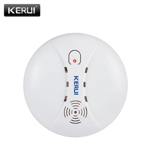 KERUI GS04 433 МГц беспроводной детектор дыма пожарный датчик для G18 W18 GSM Wi-Fi охранная домашняя сигнализация система автоматического набора сигнализации s