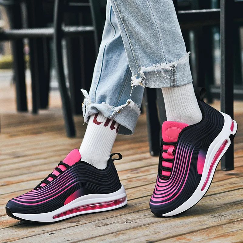 Женские кроссовки Светильник Спортивная обувь для бега Унисекс Удобные на