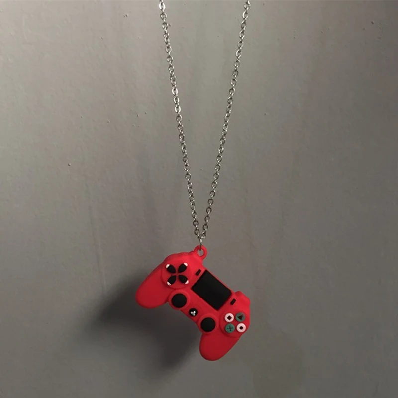 Ожерелье в стиле ретро с ручкой игровой машинки хип хоп Женская индивидуальная