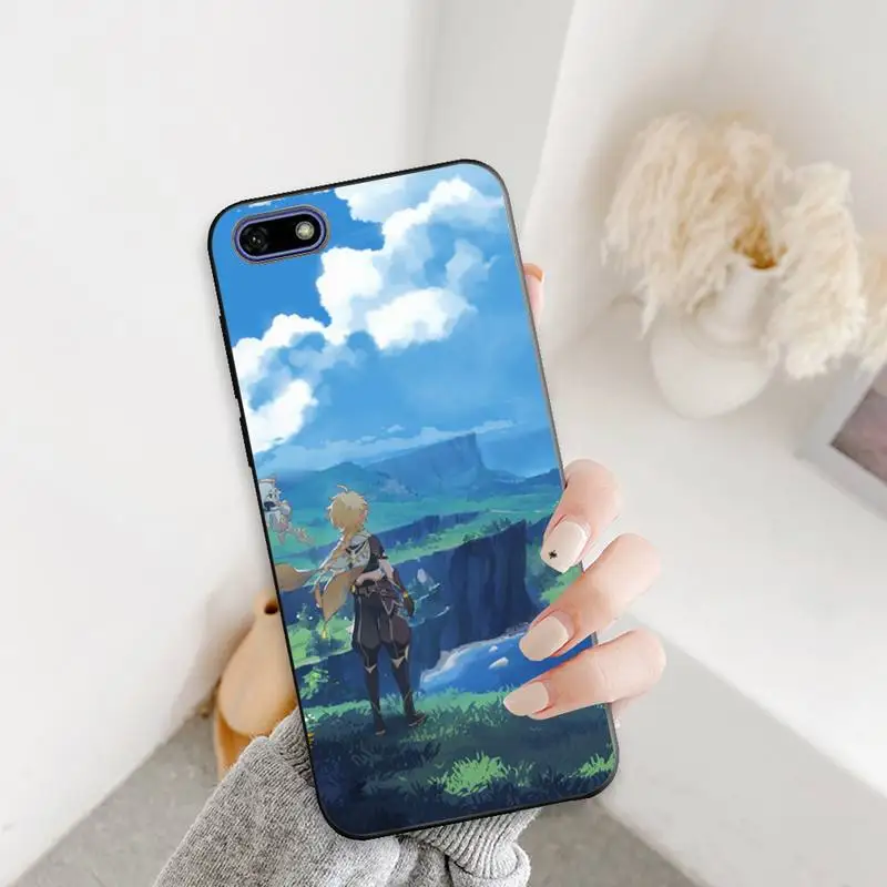 

YNDFCNB genshin impact Phone Case For Redmi K 7 8 9 X A Pro Note 4X 5A 6 7 8 Fundas Cover