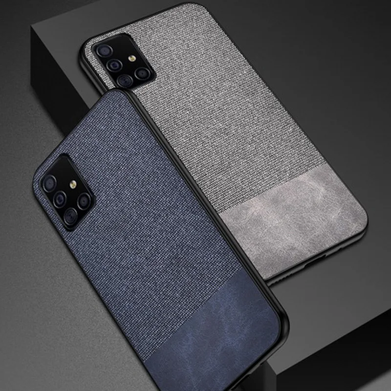 Тканевый чехол для Samsung Galaxy S10 S9 Plus A51 A71 A70 A50 S20 FE S21 Ultra Note 20 M51 A21S A52 A72 A12 | Мобильные