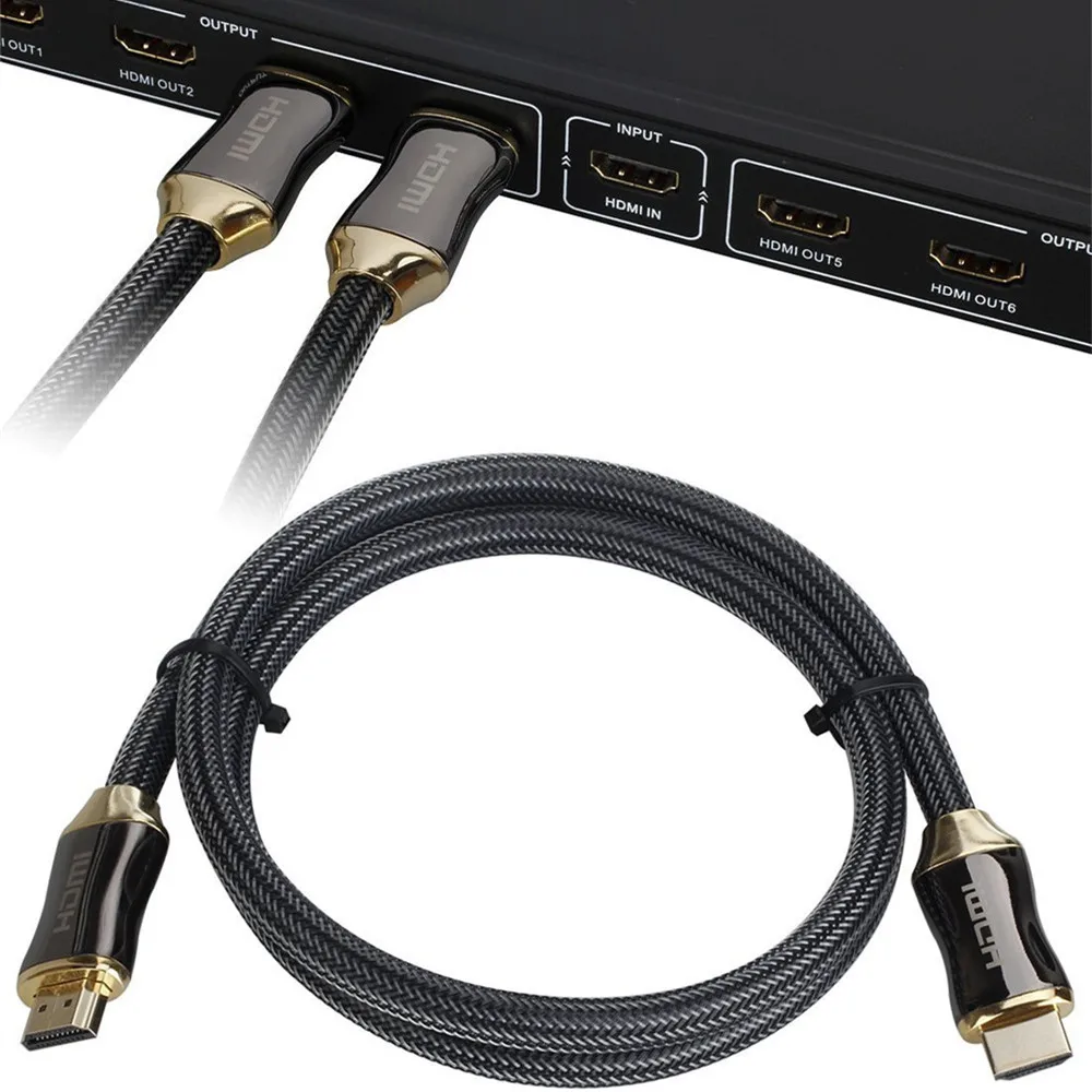 Совместимый кабель HDMI 4K штекер для Iphone к телевизору Nintendo Switch PS4 TV Box 1 м 5 2 8