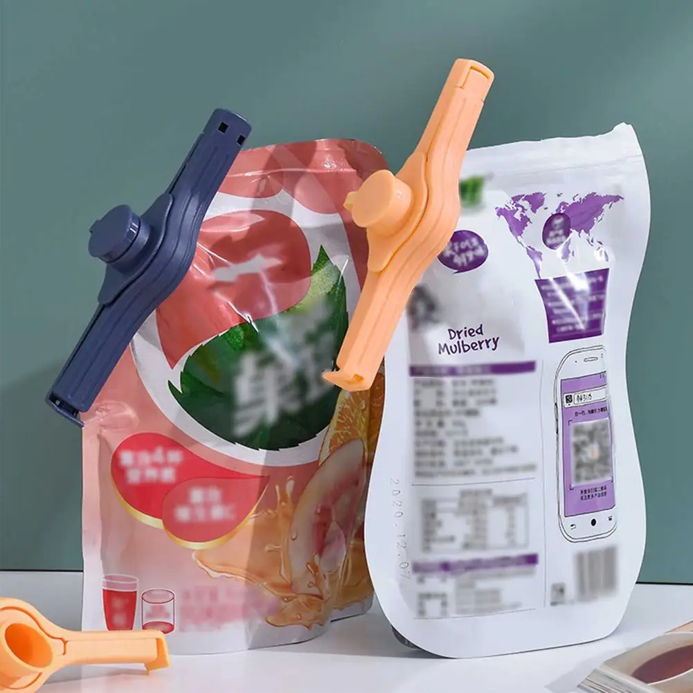 

Bag Clips For Food Food Storage Sealing Bag Clips With Spouts Plastic Clips Pour And Seal Food Snack Bag Clips Sealer Keep F