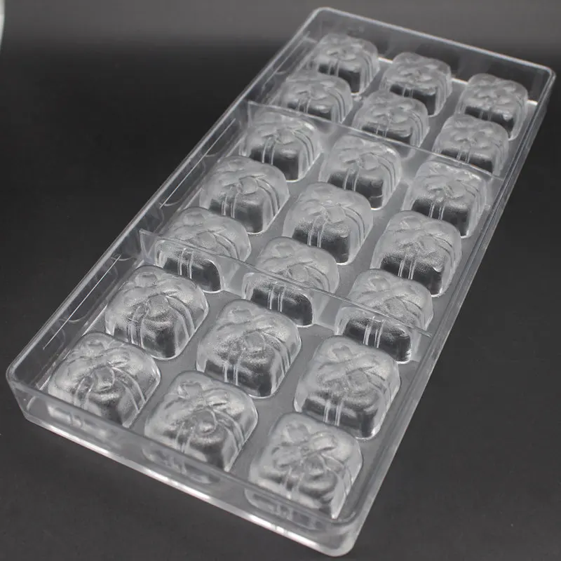 21 чашки подарочная коробка в форме PE форма конфеты Еда Класс для шоколада Сделай