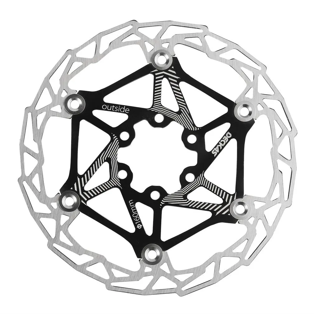 

DECKAS Ultra-light MTB Mountain Bike Bicycle Brake Disc Float Floating Pads 160mm 6 Bolt Rotors Parts Cycling Accessories new