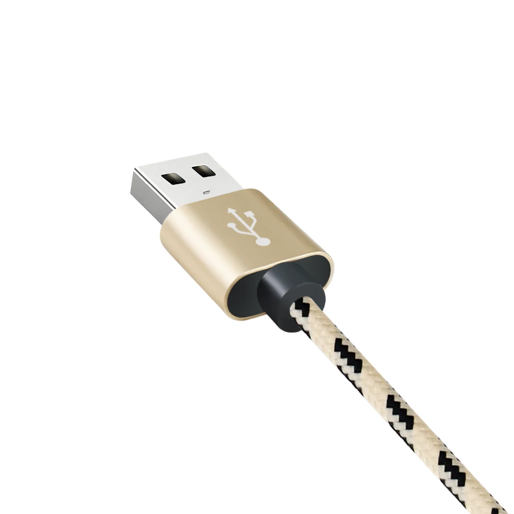 2 м сетка плетеный хлопок быстро 3 1 usb type C USB кабель для зарядки данных 6