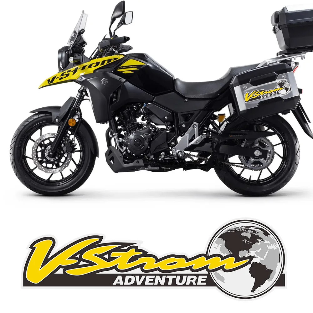 

VSTROM 1000 650 Motorcycle Stickers Tank Pad For Suzuki V-STROM DL 250 ADVENTURE Panniers Luggage Box Case DL1000 DL650 DL250