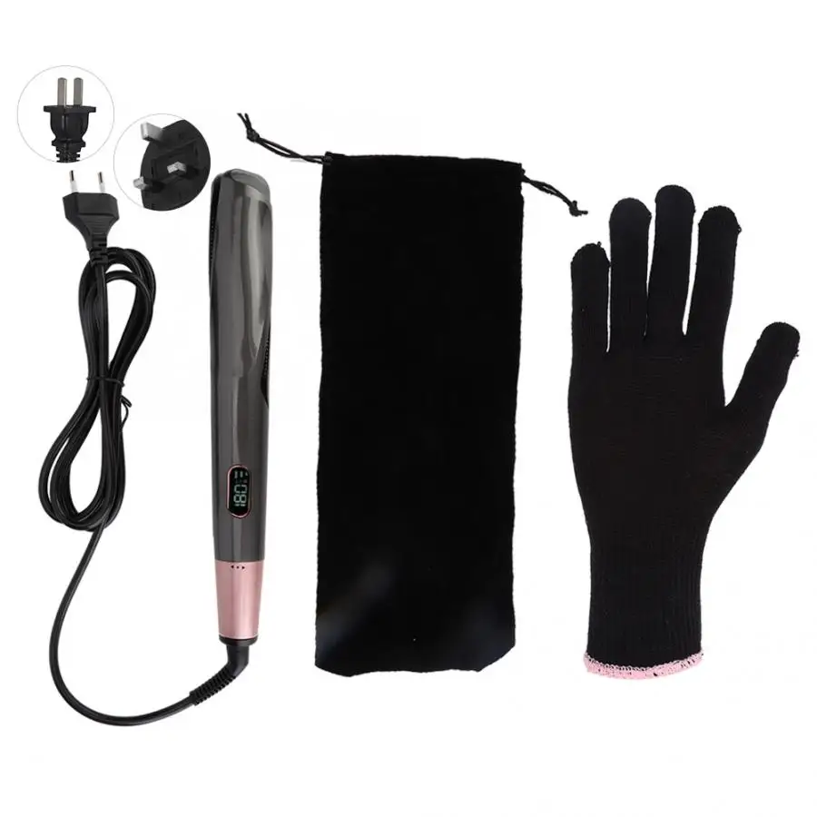 110 220 В Портативный электрический выпрямитель для завивки волос инструмент