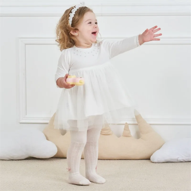 Summer Baby Girl Pantyhose Ultrathin Children Tights Stocking Hollow Mesh Bottom | &amp Stockings