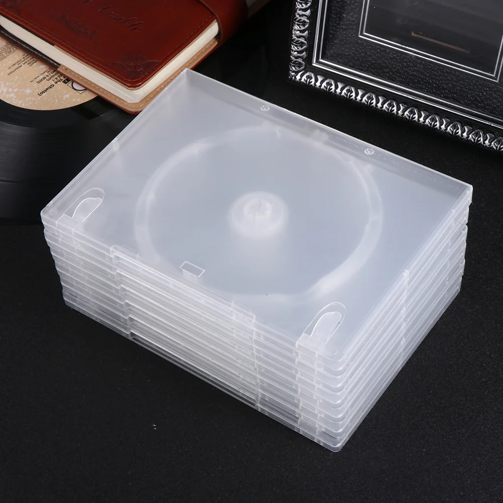 

6PCS Storage Box Transparent Case Package Portable for Home Cinema