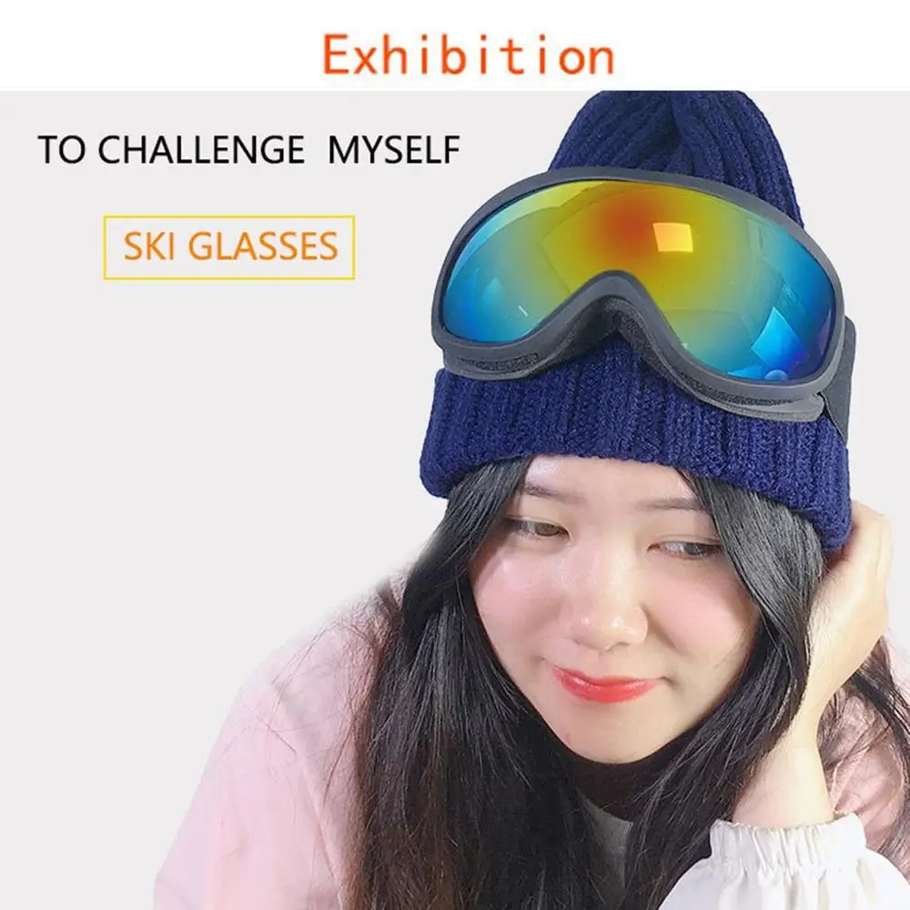 

Anti-UV Anti-fog Ski Goggles Men Women Snowboard Goggles Youth Winter Skiing Sport Goggles Outdoor Glasses