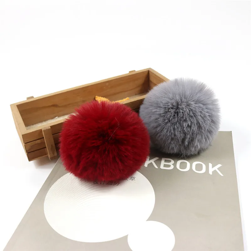 Новейший Искусственный мех помпоны мягкие полиэфирные Меховые помпоны для вязаных шапок шапки аксессуары Сумки Одежда