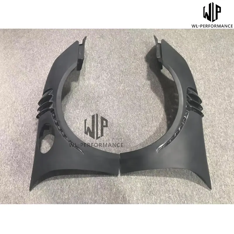 Неокрашенное автомобильное колесо RS Style из углеродного волокна/ФАП арка переднее