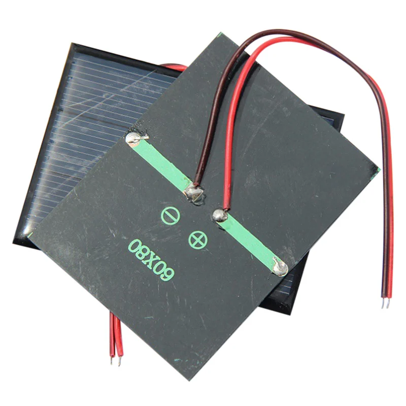 Micro Mini солнечные батареи Компактные 80x60 мм панели Power Home DIY проектов игрушки и
